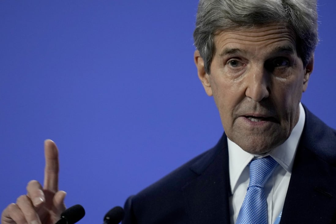 “This is only the beginning, and if we work hard we can take this to a better level,” John Kerry, the US special presidential envoy for climate, said on Wednesday, discussing a US-China joint declaration on working together to meet climate objectives. Photo: AP