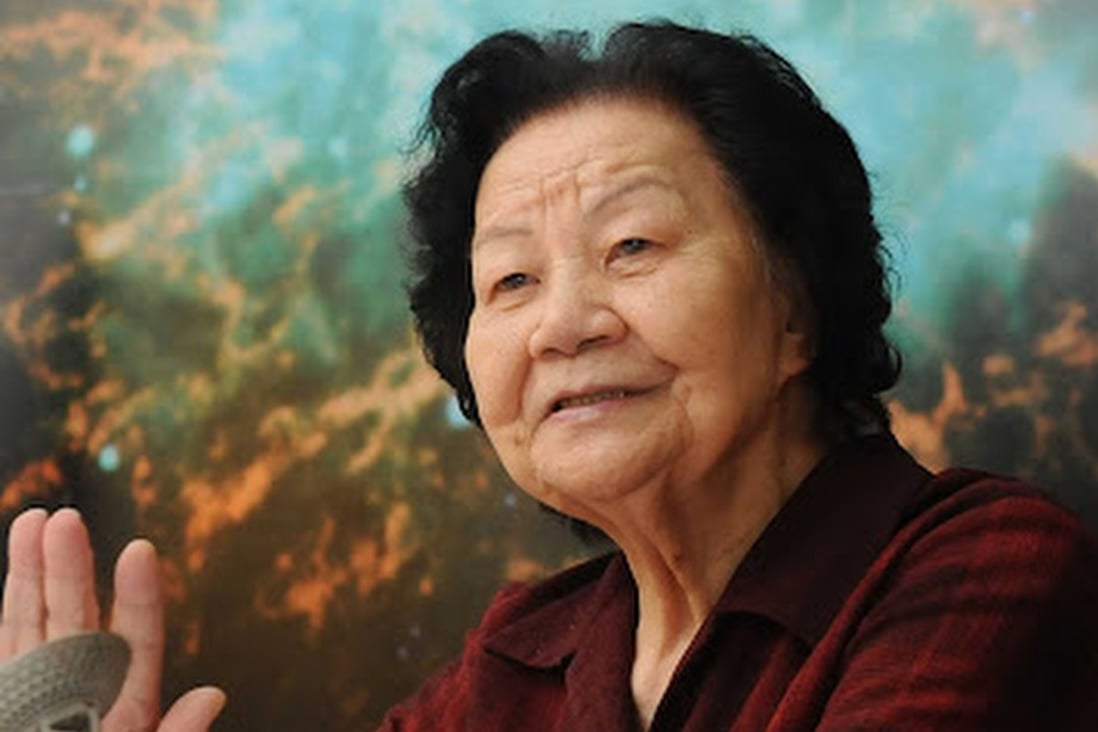Ye Shuhua is one of China’s most celebrated figures in astronomy. Photo: Weibo