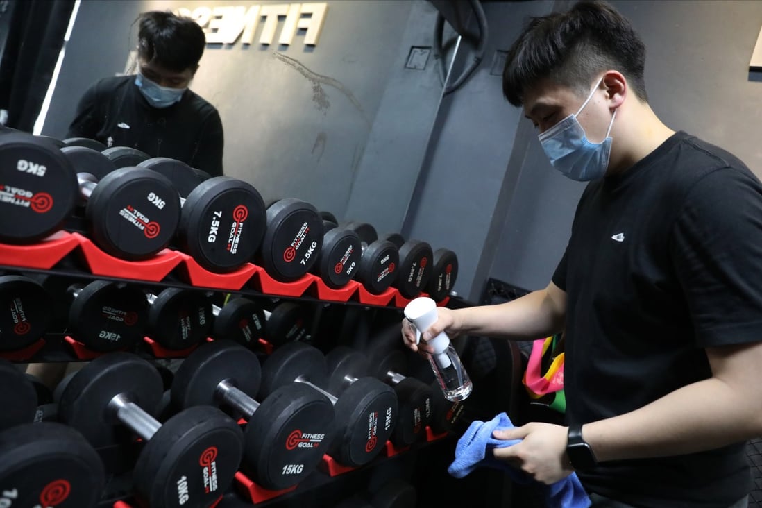 Hong Kong fitness centres could be the next private businesses asked to demand proof of vaccination for entry. Photo: Nora Tam