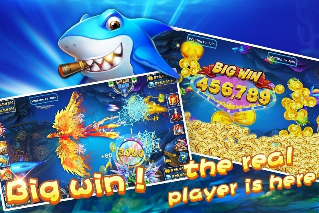 There are 805 licensed fish shooting games, such as the popular Ocean Fortune, currently operating in mainland China, according to government data. Photo: Google Play
