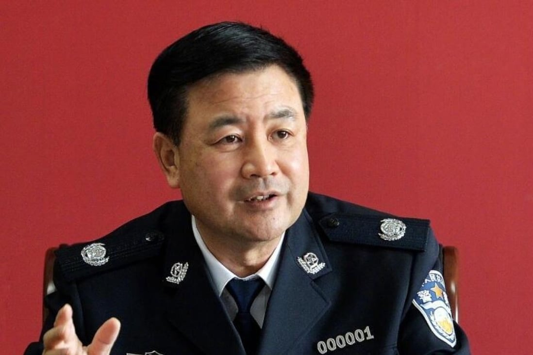 Wang Xiaohong, has named as the party chief of the Ministry of Public Security. Photo: Weibo