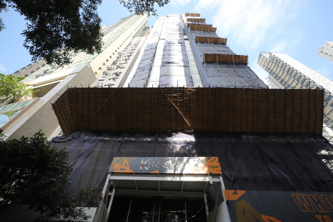 Kennedy 38 is a residential joint venture project between Henderson Land Development Co, Sun Hung Kai Properties and Wheelock Properties. Photo: SCMP