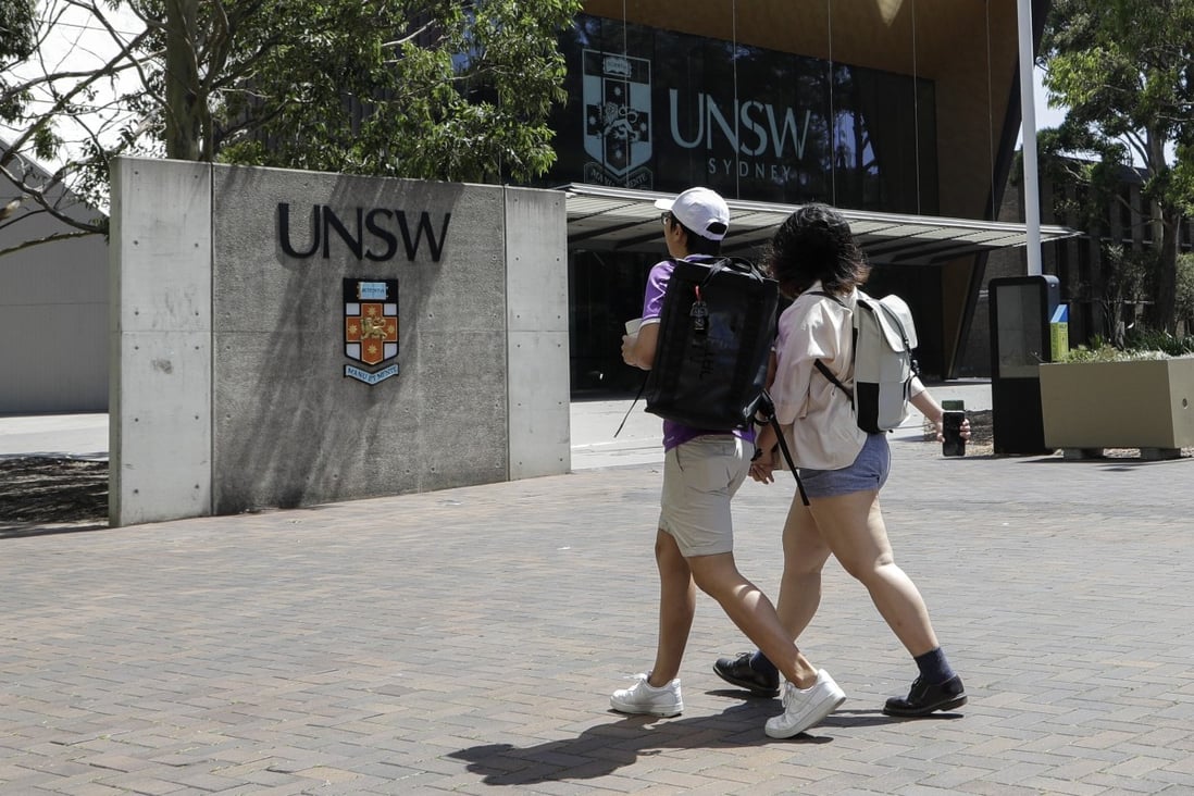 The University of New South Wales campus. File photo: AP