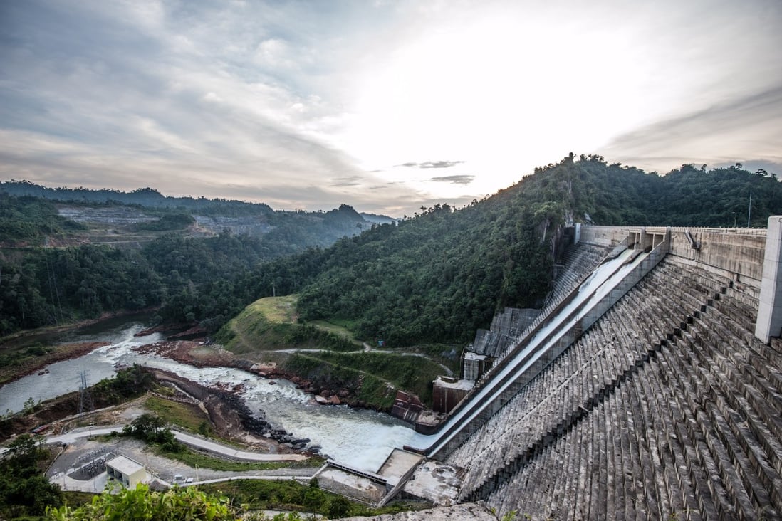 Sarawak Energy’s Murum Hydroelectric Plant, located on the Murum River in Malaysia’s Sarawak state, can generate up to 944 megawatts of power. It features a stepped-chute spillway, which aerates overflow water and reduces its kinetic energy to help to preserve the river’s ecosystem. Photo: Sarawak Energy