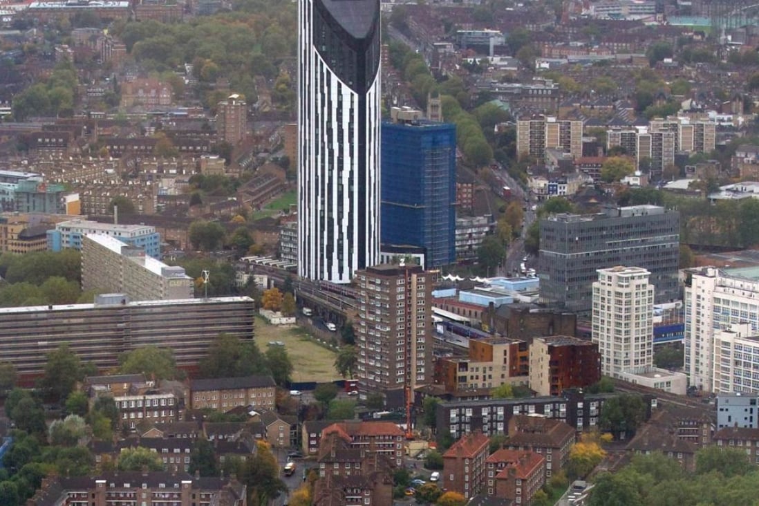 A general view of the London skyline from the 69th floor of the Shard at over 800 feet high. Photo: AFP