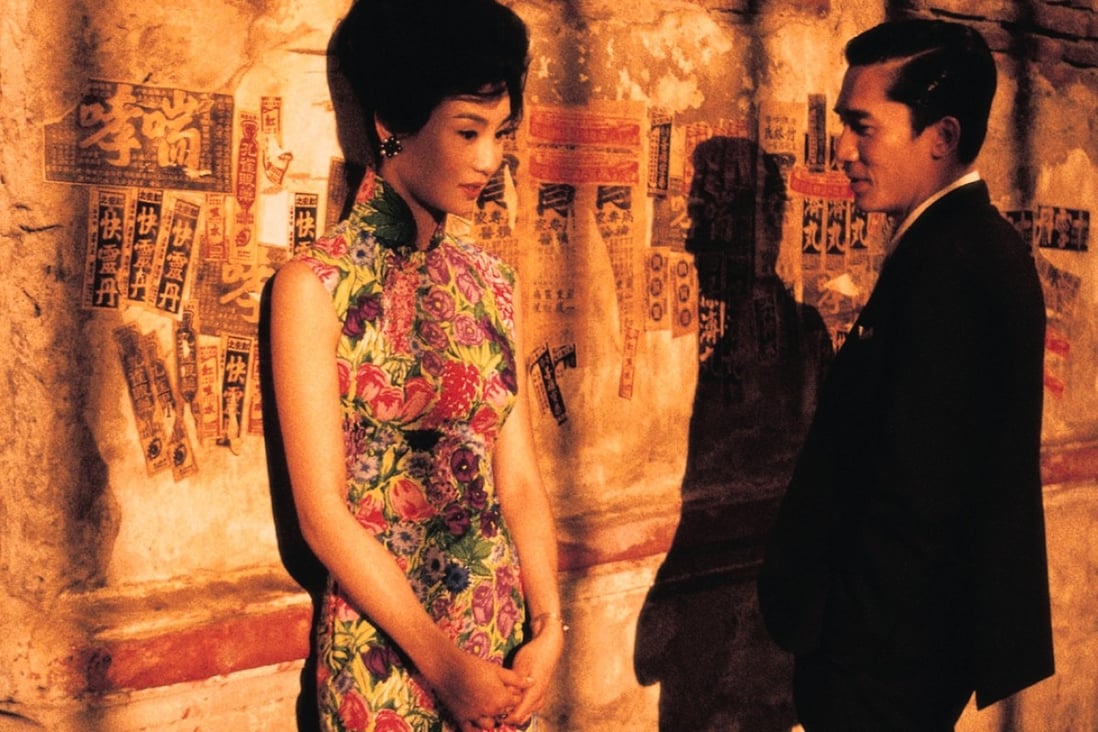 Maggie Cheung popularised the cheongsam for a new generation with her role in the film In The Mood For Love opposition Tony Leung.