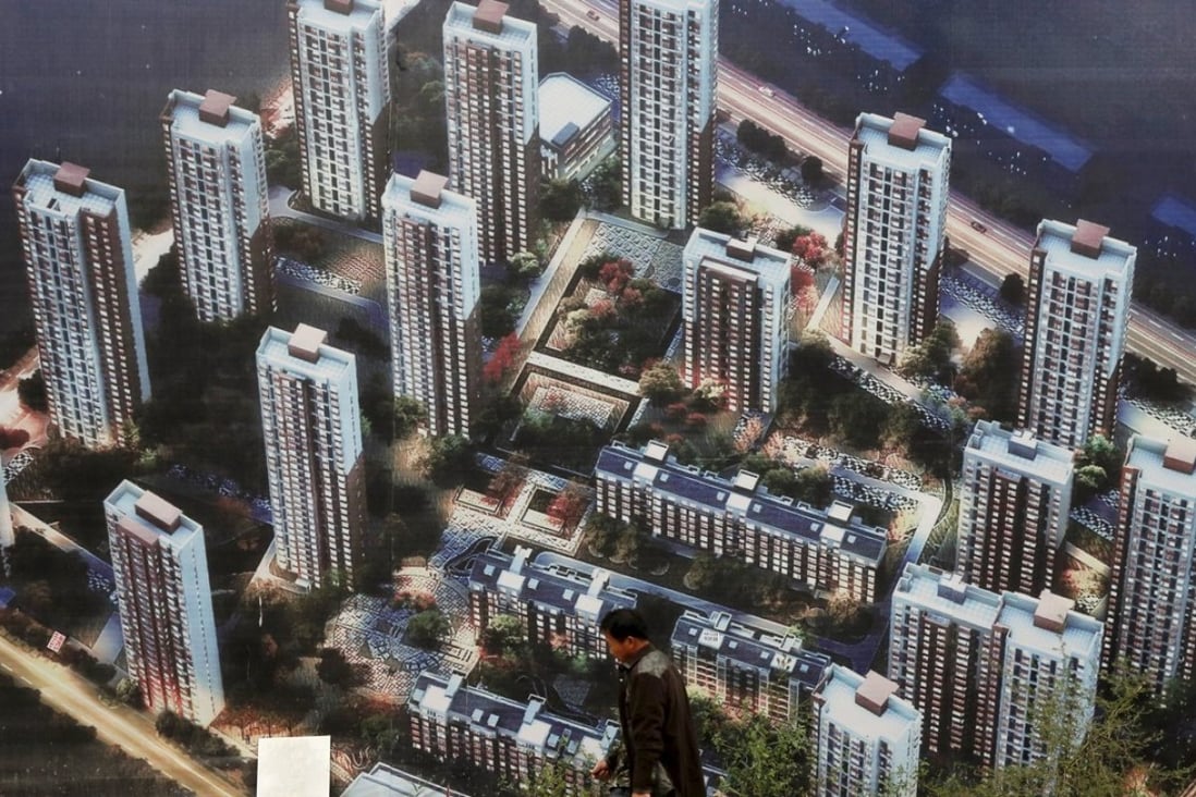 Local government revenue from land sales in China’s 10 biggest cities jumped 24 per cent in October from a year earlier. Photo: Reuters