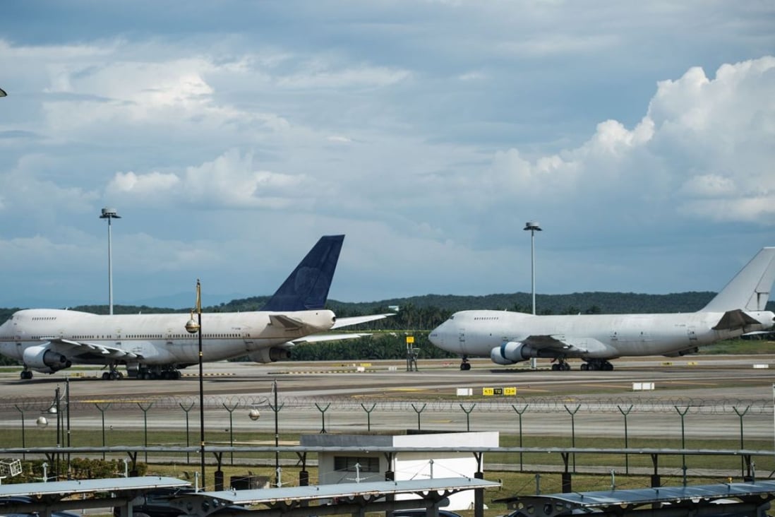 The two ancient, unclaimed 747-200Fs have presented a headache for the busy Kuala Lumpur Airport’s management, but could prove a windfall if the sale nets top dollar. Photo: AFP