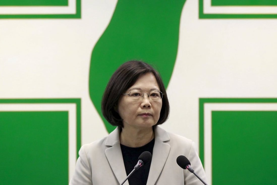 Taiwan’s presidential front-runner and opposition Democratic Progressive Party leader Tsai Ing-wen. Photo: Reuters