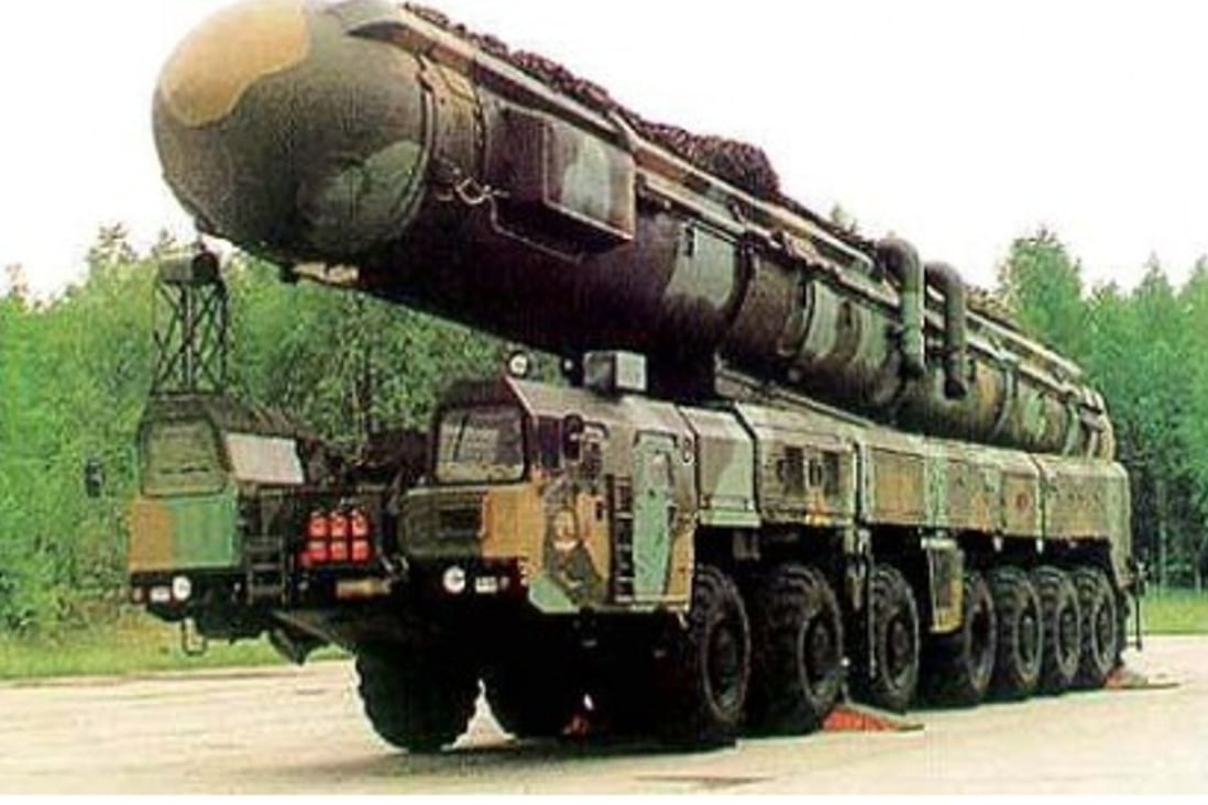 File photo of the DF-41 intercontinental ballistic missile. Photo: SCMP Pictures