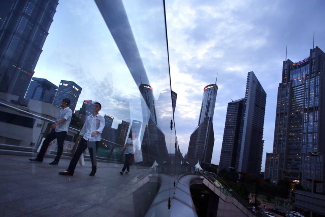 Property consultants Colliers International estimates vacancies of Grade A offices buildings will this year run into double digits in tier 1 Chinese cities like Shanghai due to oversupply. Photo: Reuters