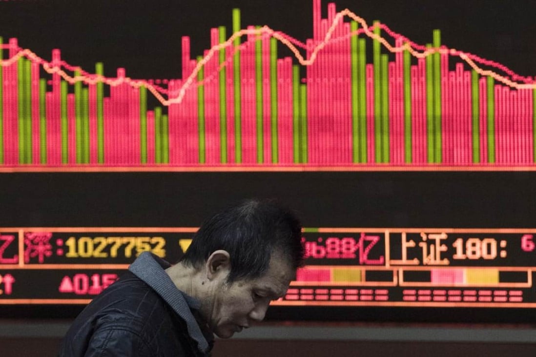 The biggest losers in the Hong Kong stock market were... South China