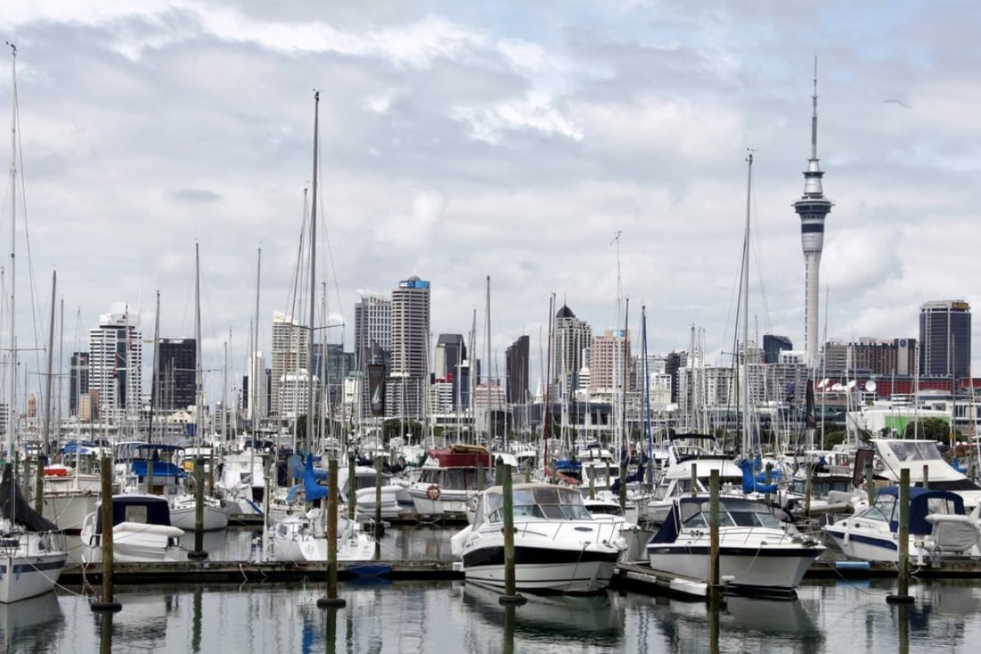 The Auckland city skyline, viewed from Westhaven. Photo: Reuters