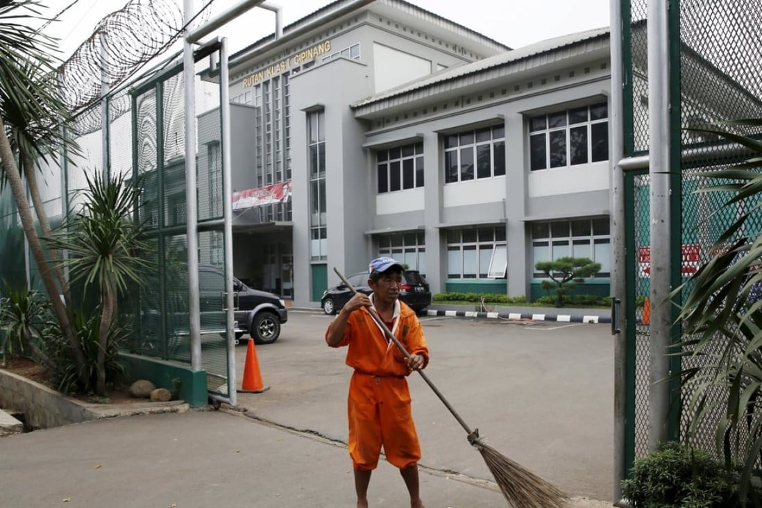 Cipinang prison in Jakarta. One of the militants who carried out the recent gun and suicide bomb attack in the city, Afif, also known as Sunakim, was one of some 20 convicts heavily influenced by fellow convict and firebrand Islamist cleric Aman Abdurrahman while an inmate at the prison, experts say. Photo: Reuters
