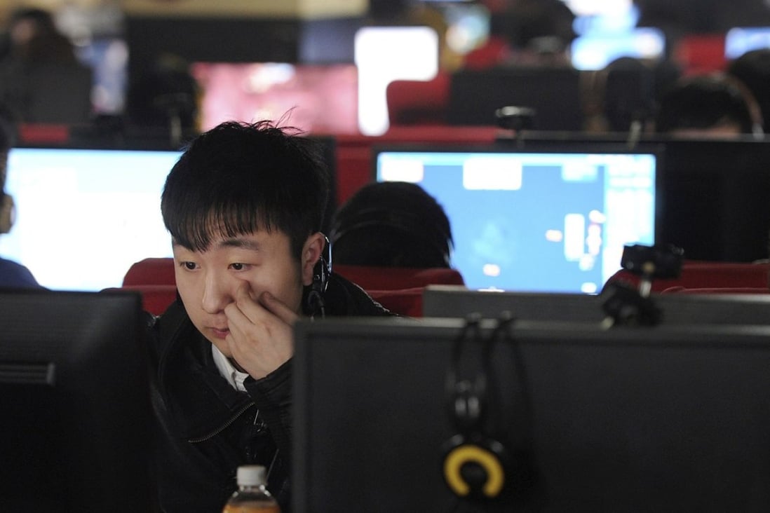 A man uses a computer at an internet cafe in Hefei, Anhui province. If only to err on the side of caution, technology should be controlled just like any other terms of our social contract. Photo: Reuters