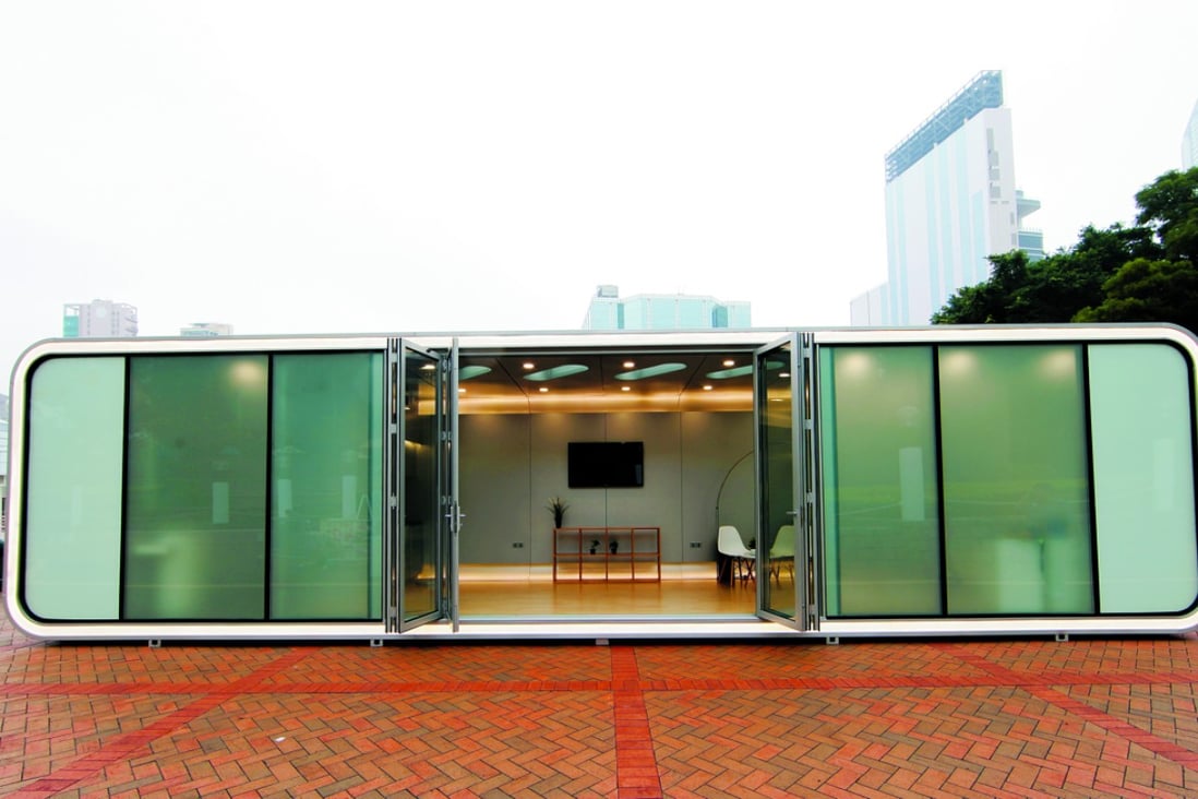 The futuristic aluminium mobile home known as the Alpod was designed, engineered, and produced by a team of Hong Kong innovators. Photo: courtesy of Aluhouse