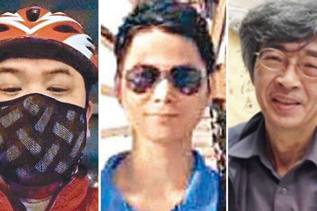Lui Por, Cheung Chi-ping and Lam Wing-kee were confirmed to be in custody on the mainland. Photo: SCMP Pictures