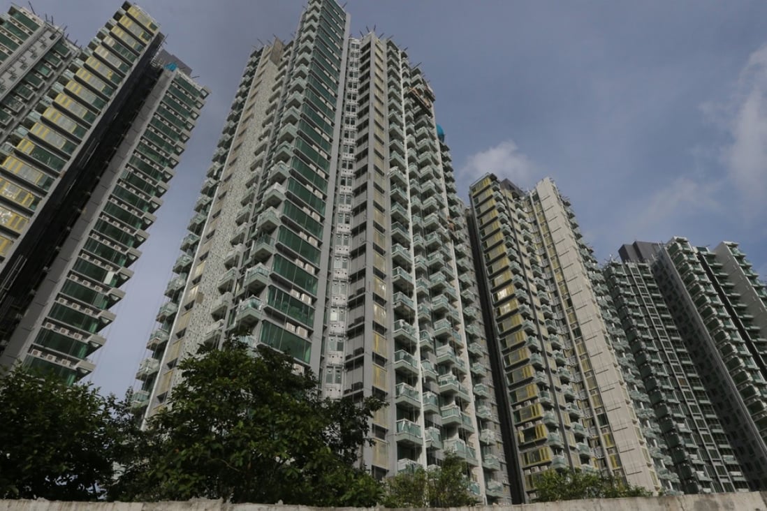 General shot of Mont Vert in Fung Yuen, the Tai Po district of Hong Kong as land values tumble in a weakening property market in the city. Photo: David Wong