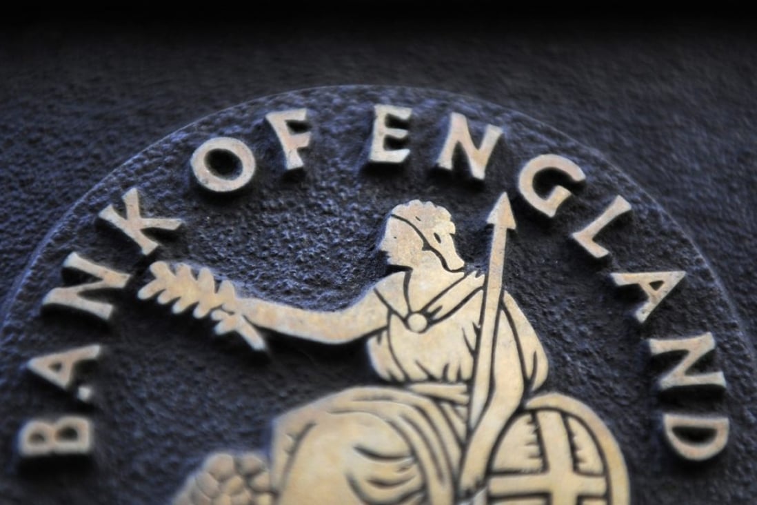 The Bank of England downgraded its economic growth forecast last week, citing a weaker global economy. Photo: EPA