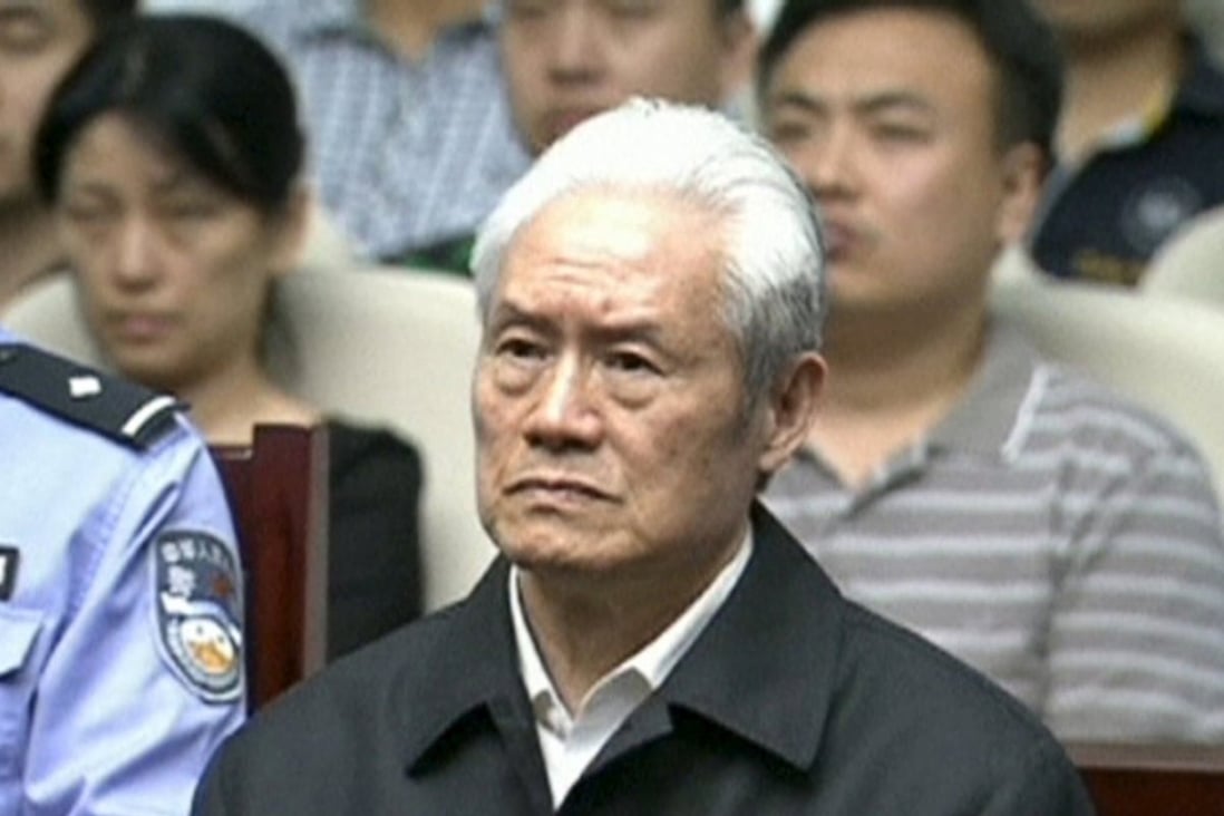 China’s former security tsar Zhou Yongkang, part of the “Petroleum Gang”, was sentenced to life in jail last year. Photo: Reuters