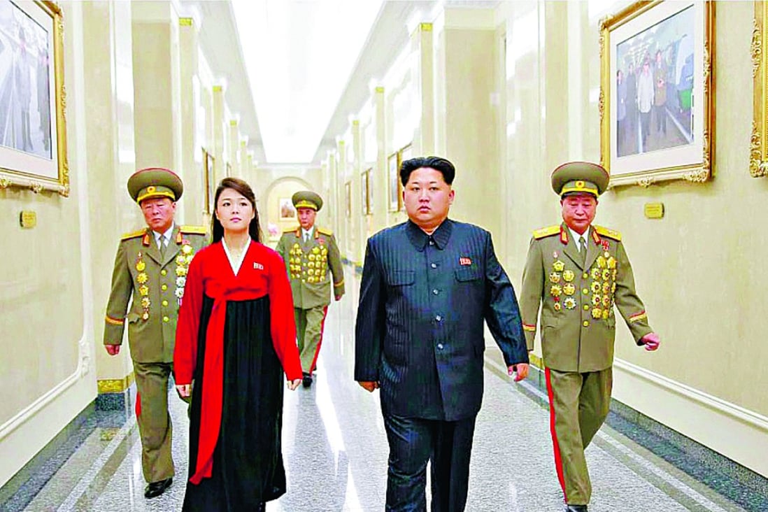 Kim Jong-un North Korea's top leader, and his wife Ri Sol-ju pay tribute at the Kumsusan Palace of the Sun in Pyongyang, where his late father and grandfather, both of whom were his predecessors, lie in state. February 16 was the birthday of his father, Kim Jong-il, one of the most celebrated days in the country. Photo: EPA