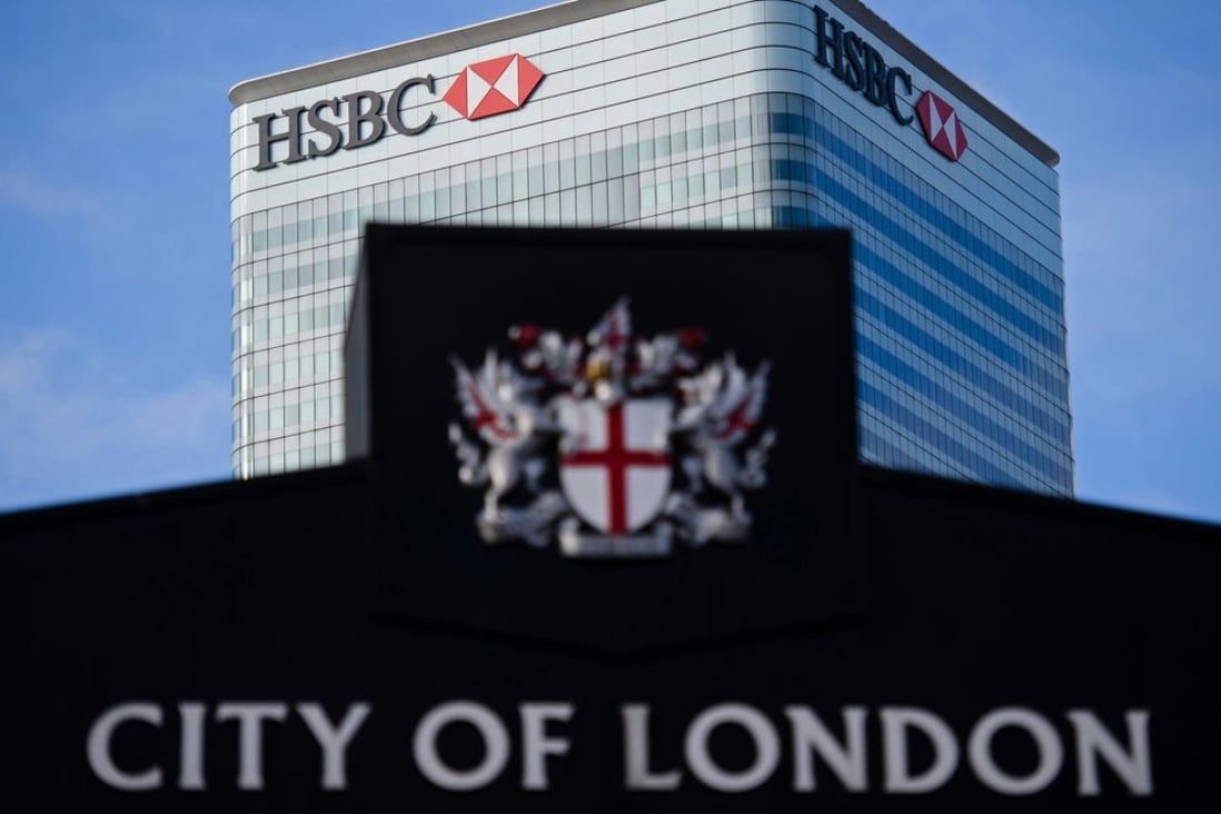 Ian Gordon, head of bank research at Investec, says HSBC’s decision to keep its headquarters in London was a mistake. Photo: AFP