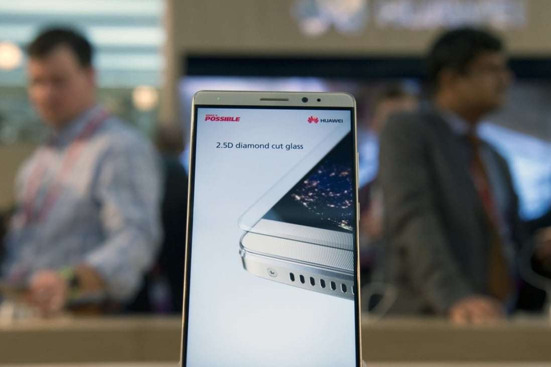 With shipments of 106.6 million smartphones last year, Huawei was the third-largest global smartphone supplier behind Samsung Electronics and Apple. Photo: Xinhua