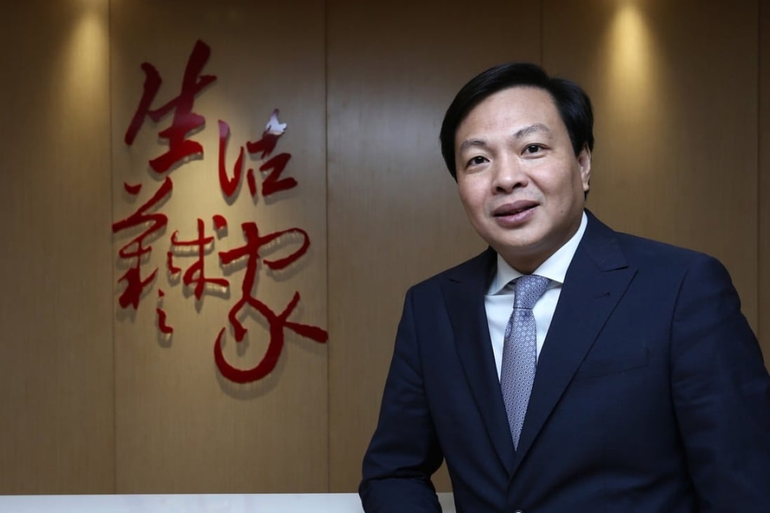 Times Property chairman and CEO Michael Shum Chiu-hung. The Hong Kong-listed mainland developer recently bought two land parcels in Foshan. Photo: Jonathan Wong