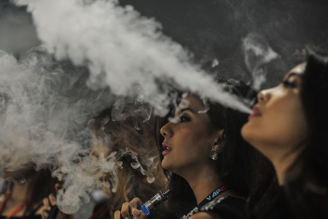 Sixteen countries have banned the sales, advertising, import, distribution and manufacturing of e-cigarettes. Photo: AFP
