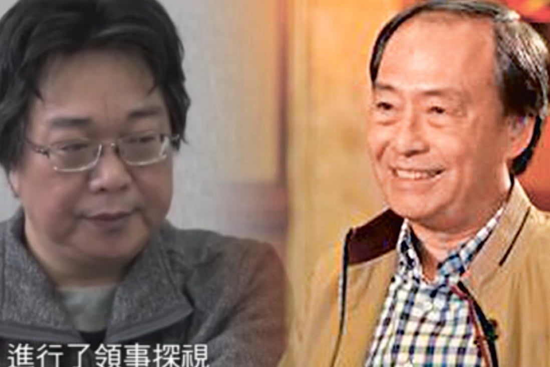 Gui Minhai appears on state television. Lee Po feared he was taken by mainland Chinese agents while he was in Thailand. Photo: Phoenix TV