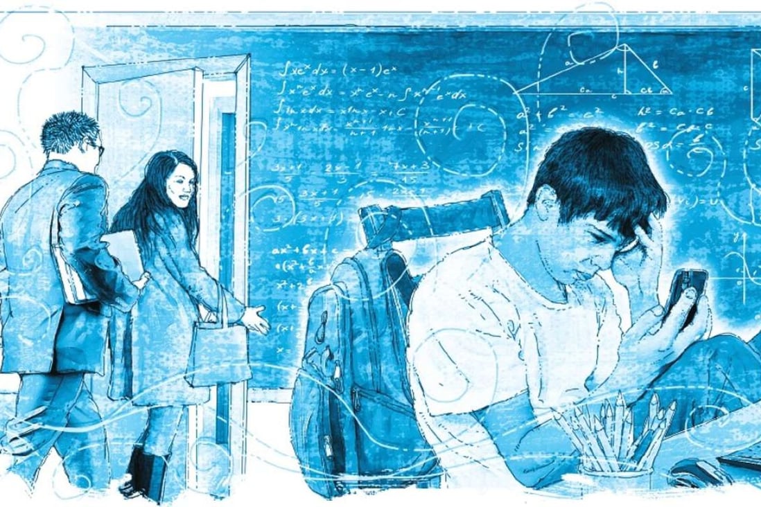 Experts are warning that spending a lot of time in the virtual world and having a lack of family support could be contributing to the problem, as these factors are shaping a generation with weaker resilience against stress and problems. llustration: Henry Wong