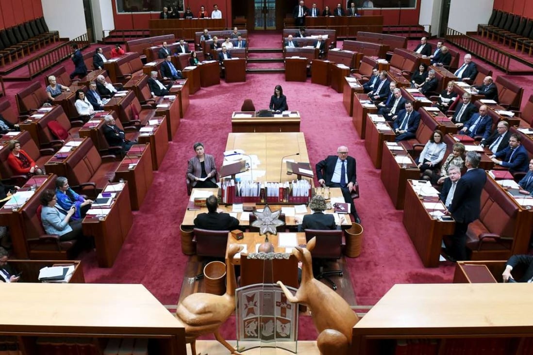 Australia's Senate on Friday passed voting reforms after a marathon session lasting over 28 hours. Photo: Reuters