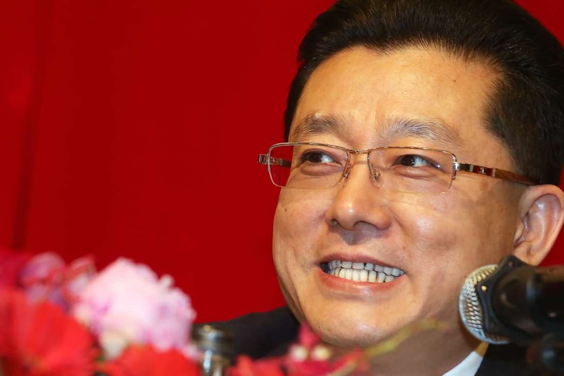 China Overseas chairman Hao Jianmin says the deal with Citic will enhance the developer’s financial strength and increase substantially its land reserve of the company in one shot. Photo: David Wong