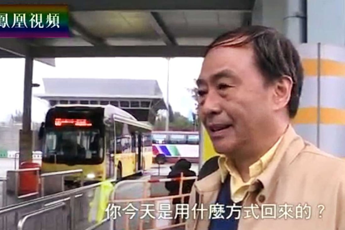 Lee Po failed to give details of his last departure from the city. Photo: Phoenix TV