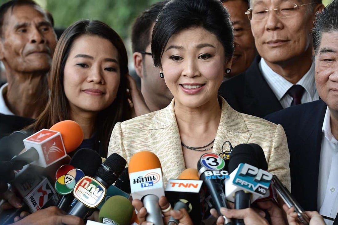 Former Thai prime minister Yingluck Shinawatra. Photo: AFP