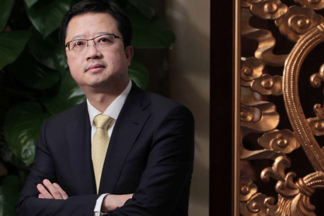 Fosun International chief executive Liang Xinjun says he is confident about its long-term profitability. Photo: Thomas Yau