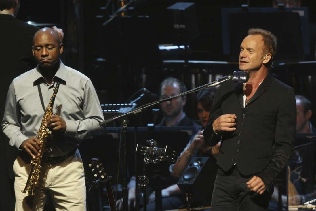 Sting and Branford Marsalis at the Metropolitan Opera House in New York City in 2010. Photo: Corbis