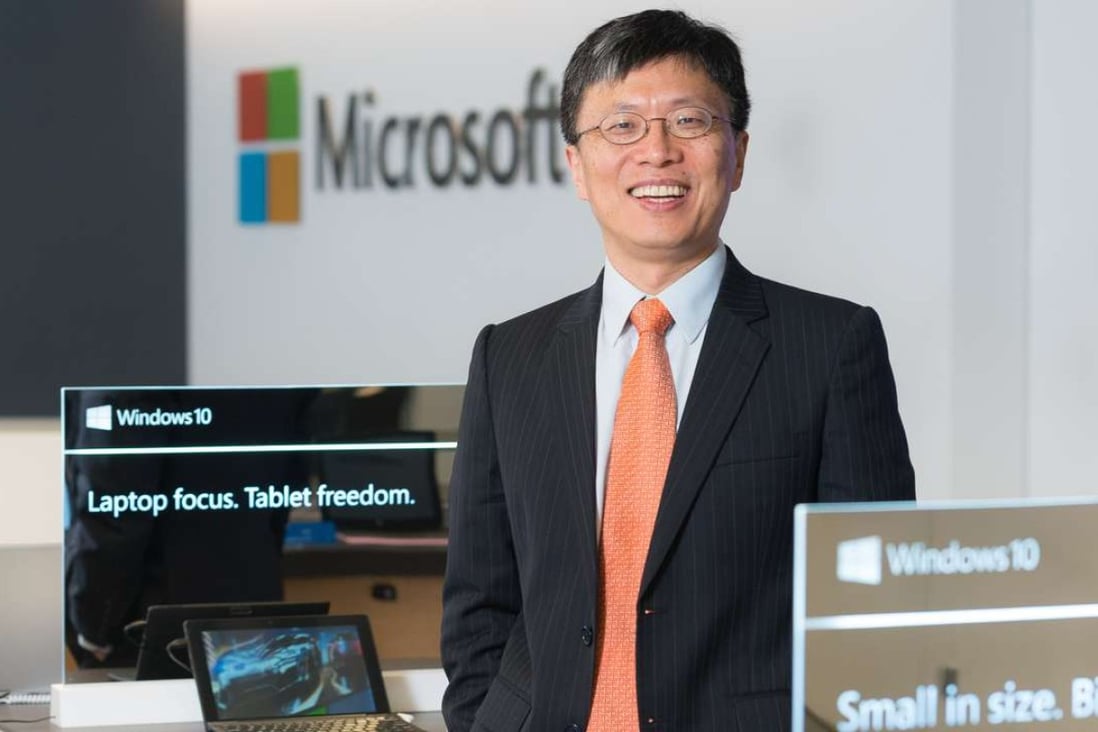 Harry Shum, executive vice-president of technology and research in Microsoft. Photo: SCMP Pictures