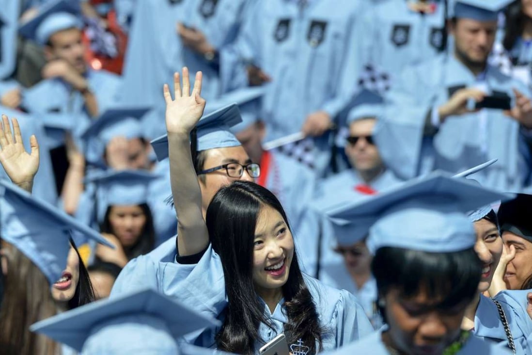 Foreign students who earn a degree in science, technology, engineering or maths from a university in the United States will now be allowed to work for three years following graduation. Photo: Xinhua
