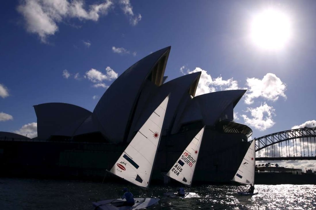 Sailors on Sydney Harbour. Concern about a lack of transparency regarding the beneficial owners of shell companies has been rising Down Under. Photo: Reuters