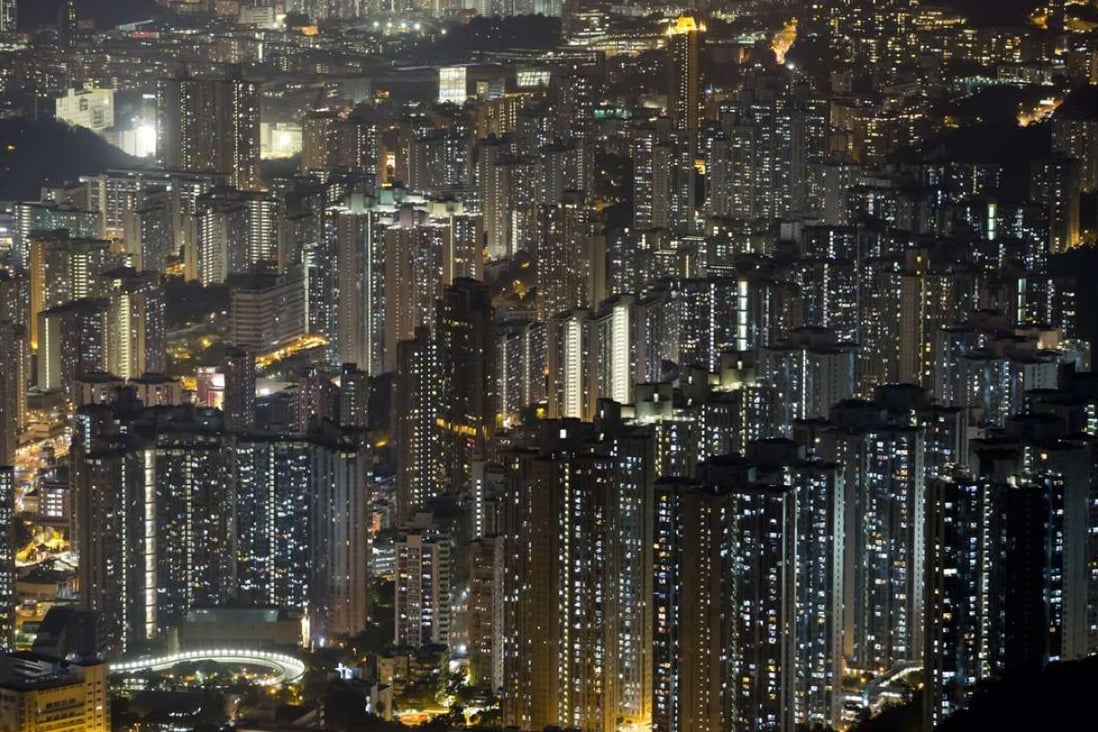 Apartment buildings in Hong Kong. Photo: AP