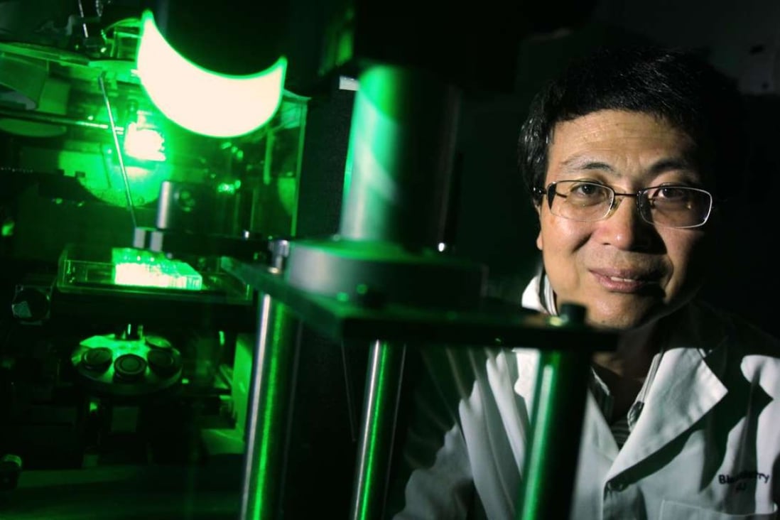 Professor Huang Jiandong and her team developed an agent that carries drugs right into the tumour. Photo: Dickson Lee