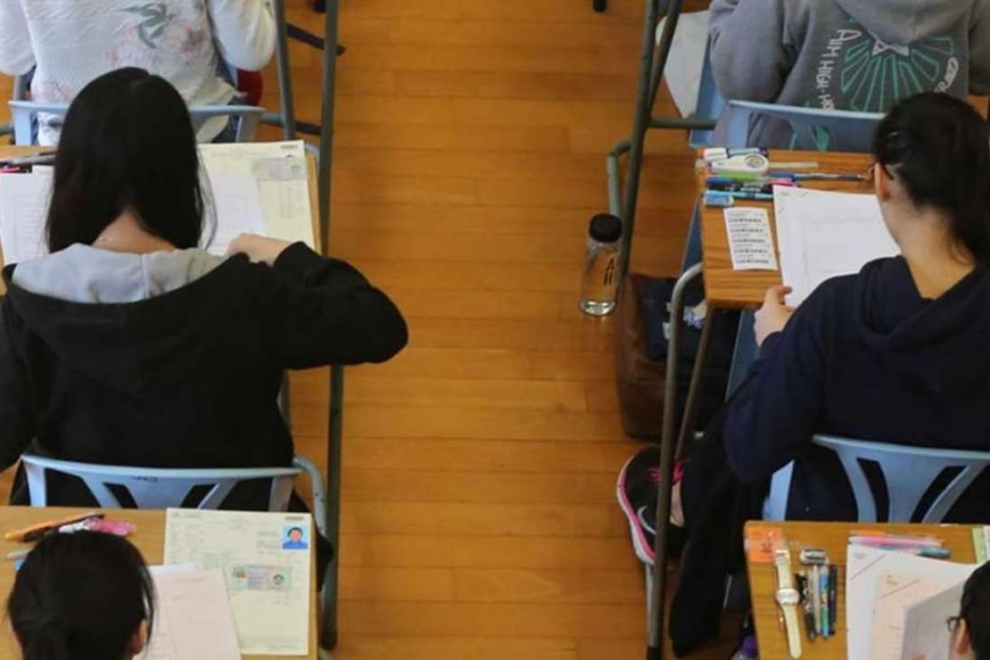 Primary and secondary students in Hong Kong are suffering physical and mental problems from the stress of the schooling system. Photo: SCMP