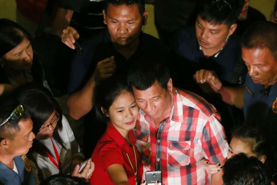 Duterte ahead in unofficial count to be Philippines president ...