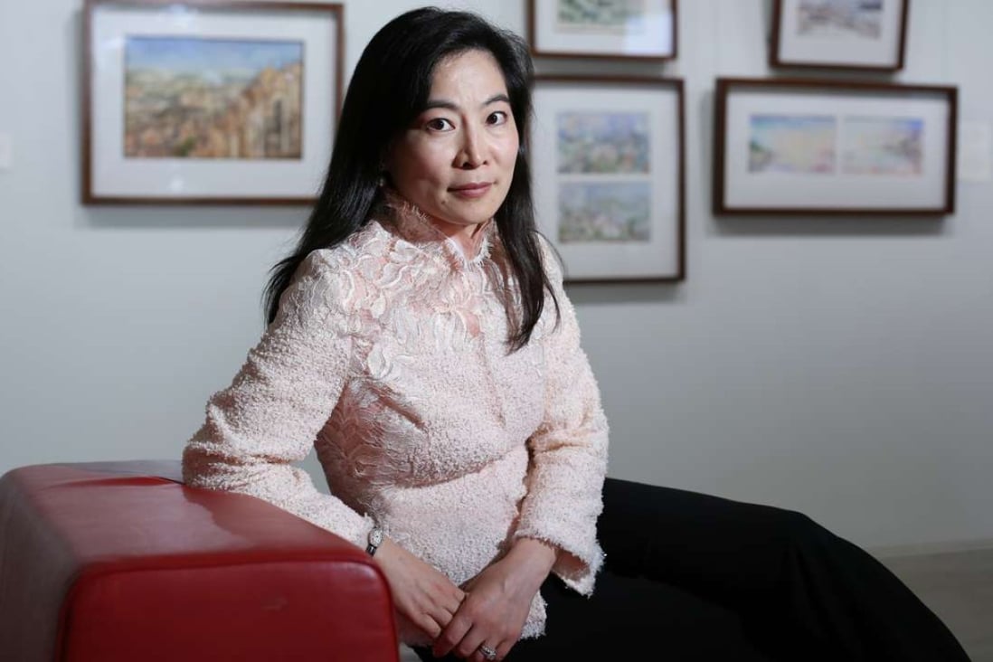 Rebecca Wei, president of Christie’s Asia, at the auction house’s Hong Kong office in Central. Photo: Nora Tam
