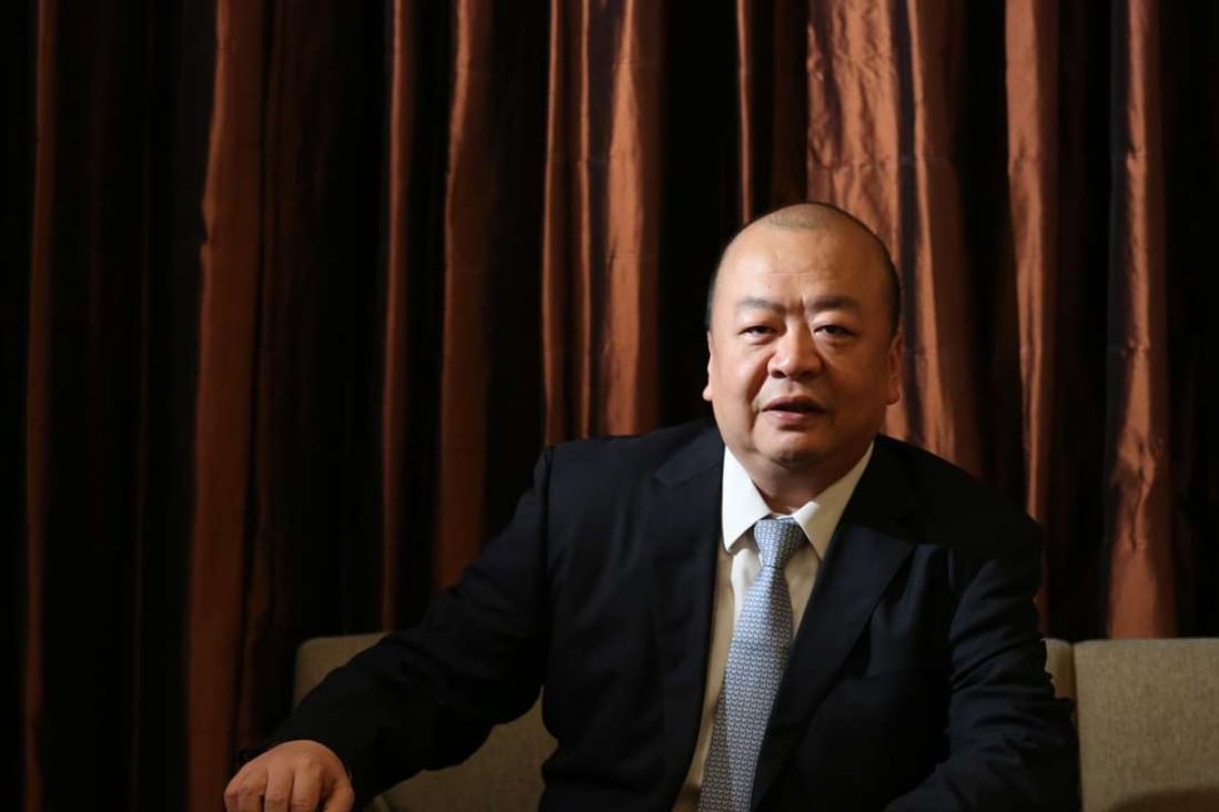 Colour Life Services Group Chairman Pan Jun has big plans for community services in China. Photo: Nora Tam