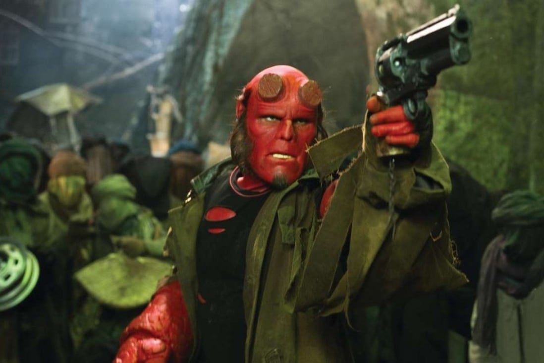 Ron Perlman plays the eponymous hero in the two big-screen adaptations of the widely praised and visually distinctive Hellboy comic book.
