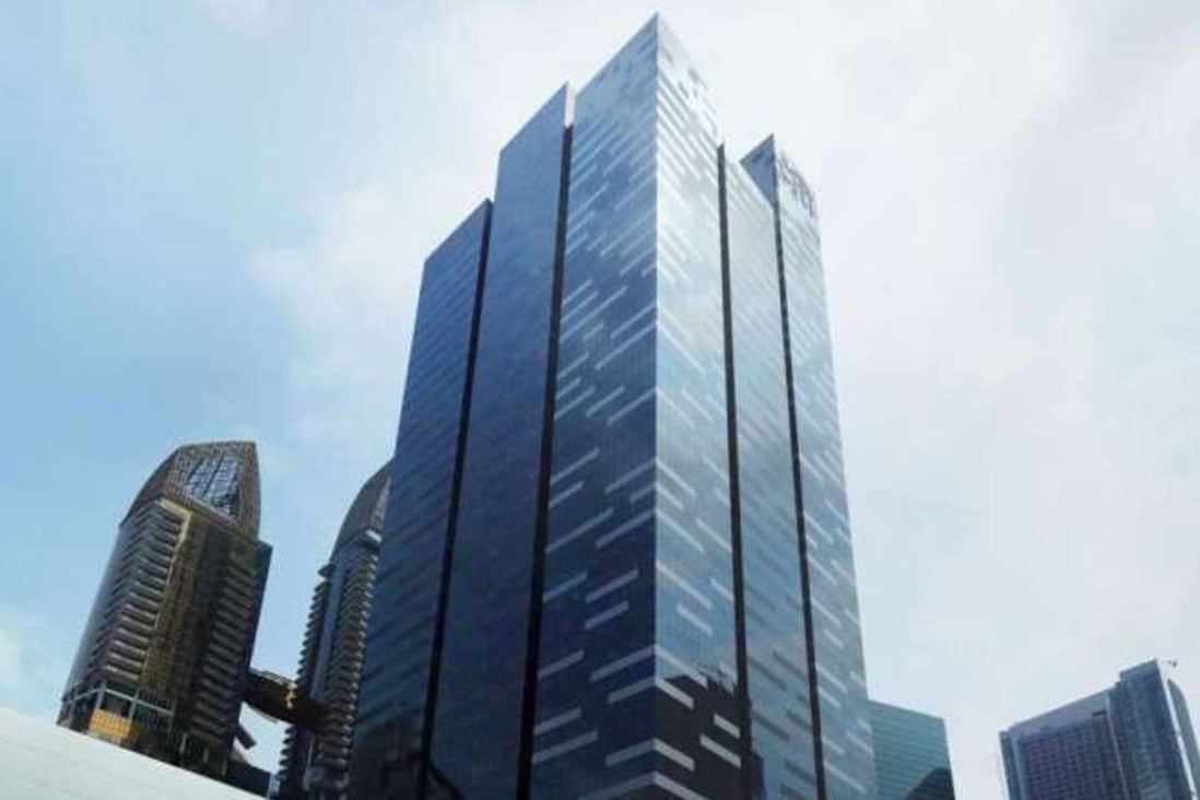 Asia Square in Singapore counts Google and Citibank among its tenants. Photo; SCMP pictures