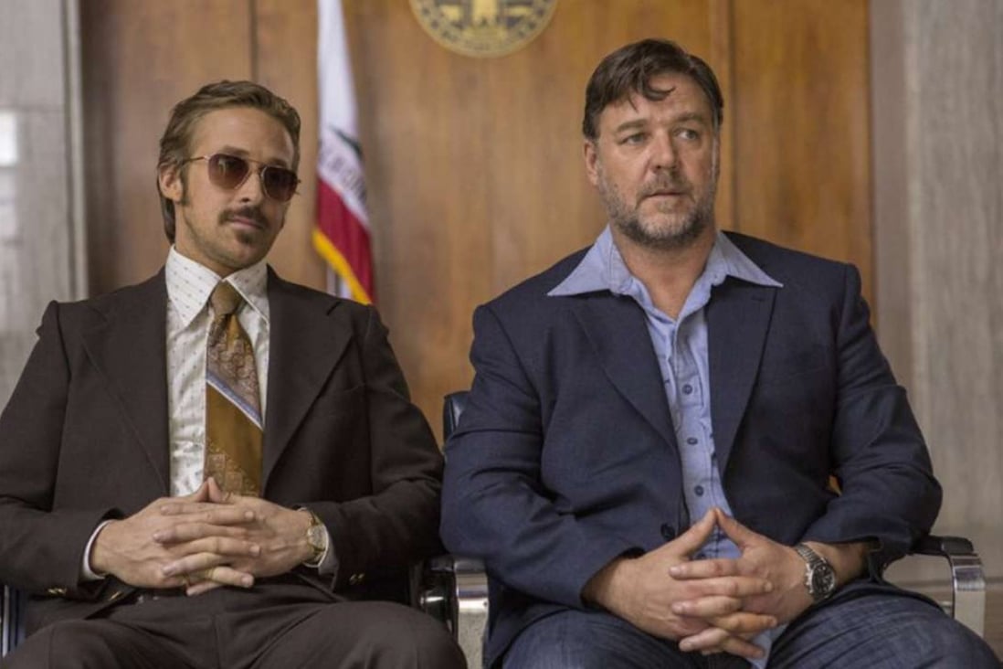 Russell Crowe (right) and Ryan Gosling in a still from The Nice Guys. Photos AFP