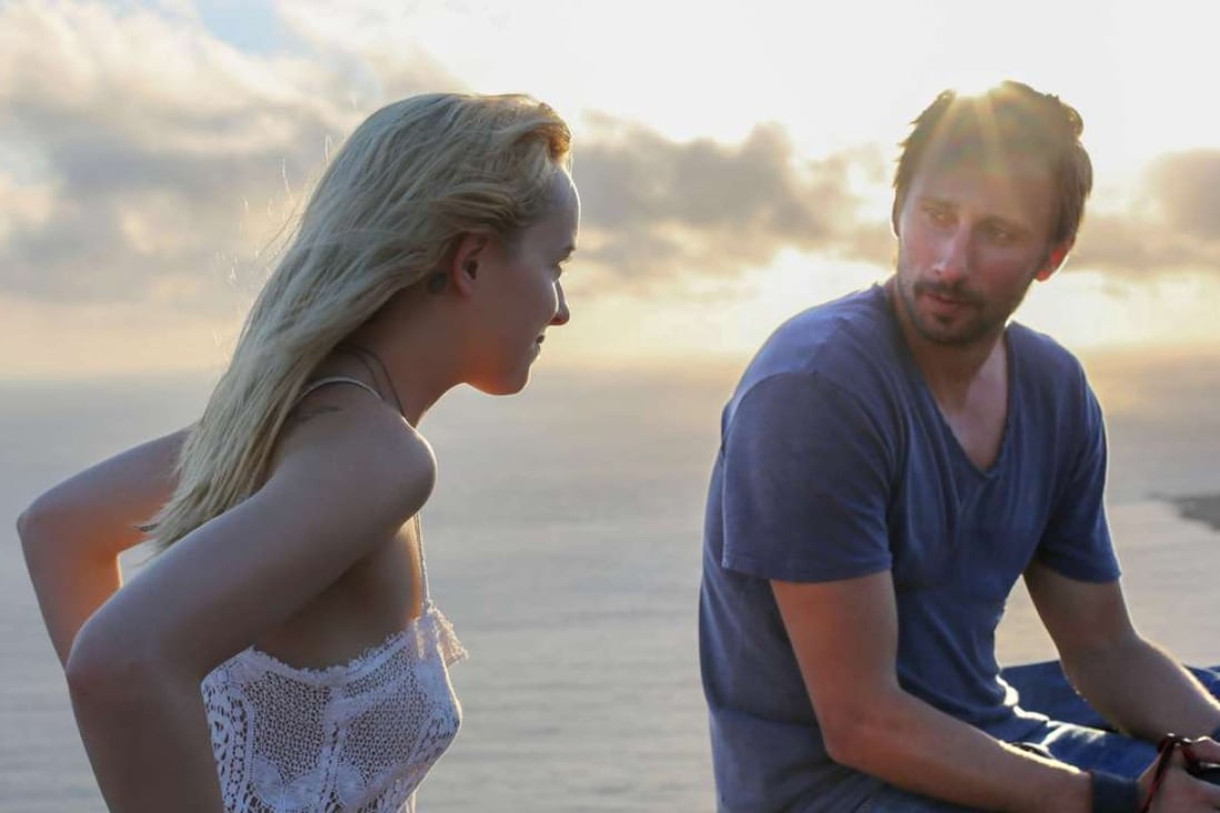Dakota Johnson and Matthias Schoenaerts in A Bigger Splash (category IIB), which also stars Tilda Swinton and Ralph Fiennes and is directed by Luca Guadagnino.